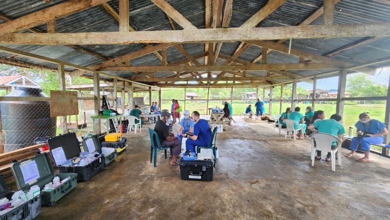 UQ-Ochsner students in Panama