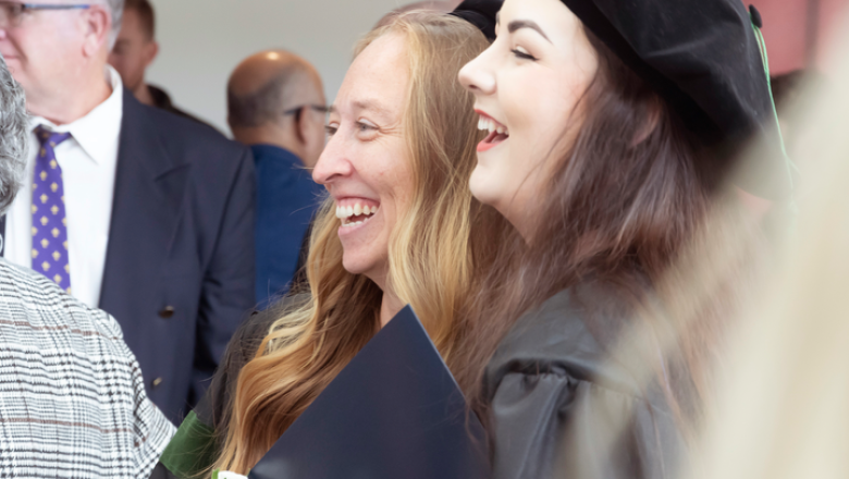 Graduating UQ-Ochsner MD students after the ceremony