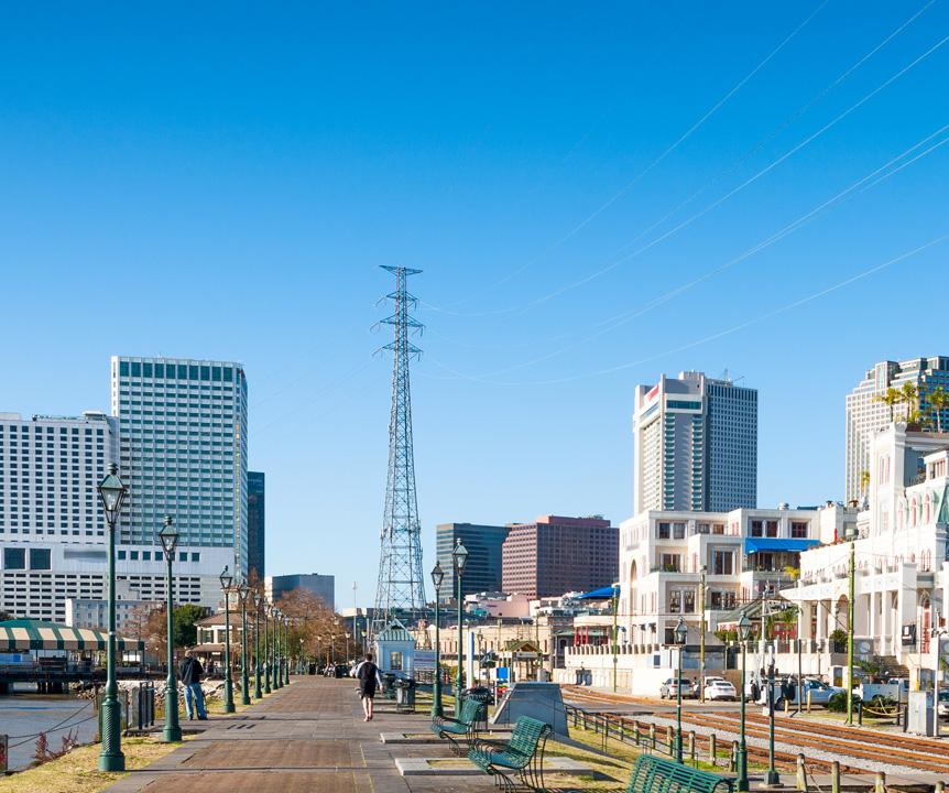 New Orleans sky line