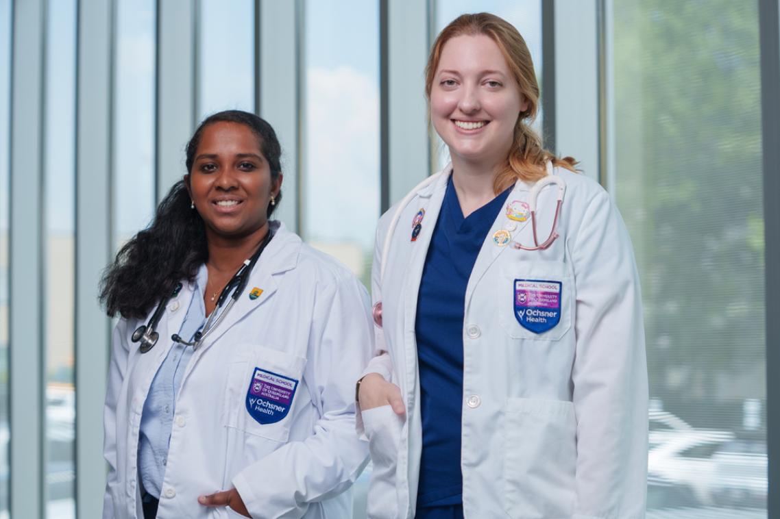 UQ-Ochsner medical students
